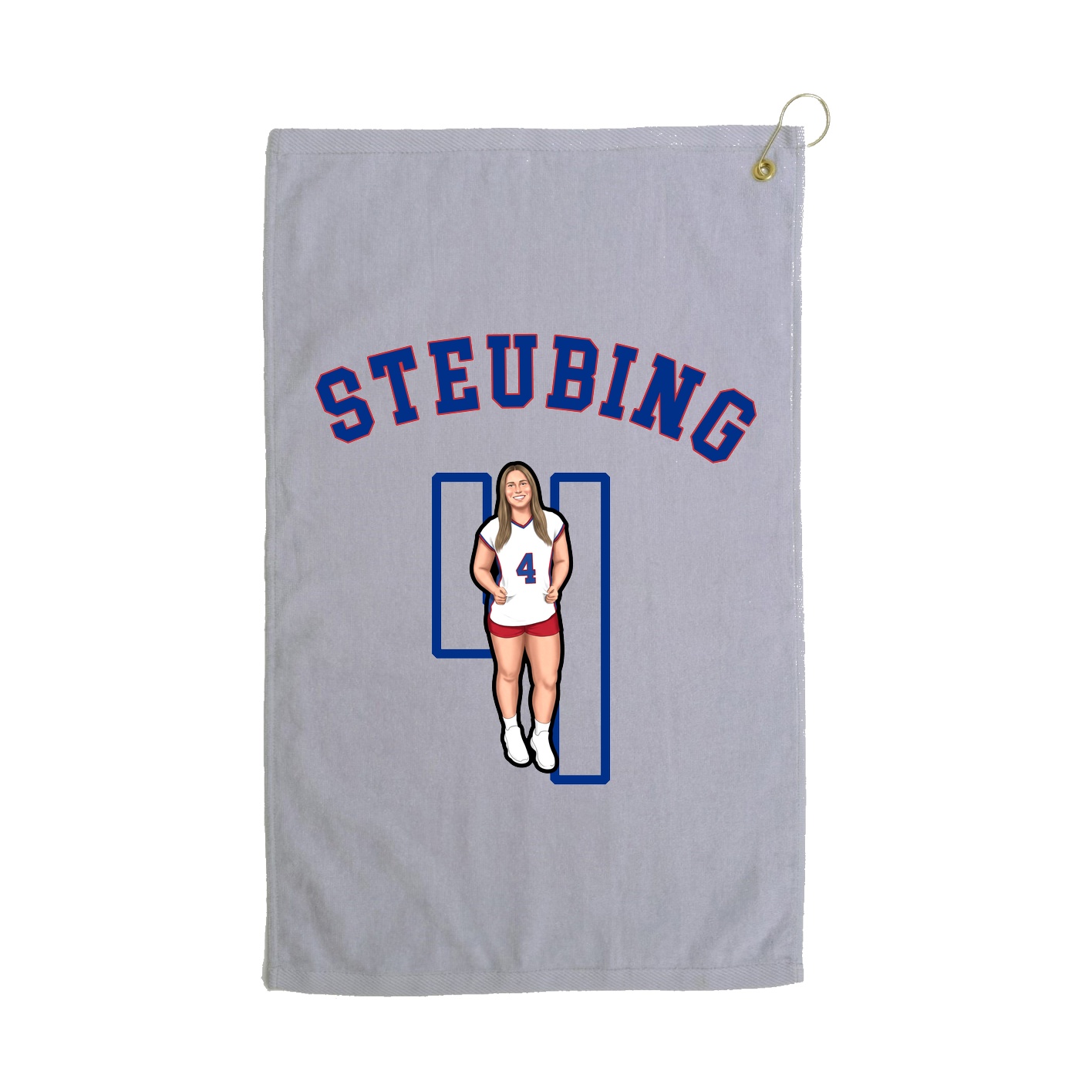 Golf Towel — Shirsey Arch in Grey