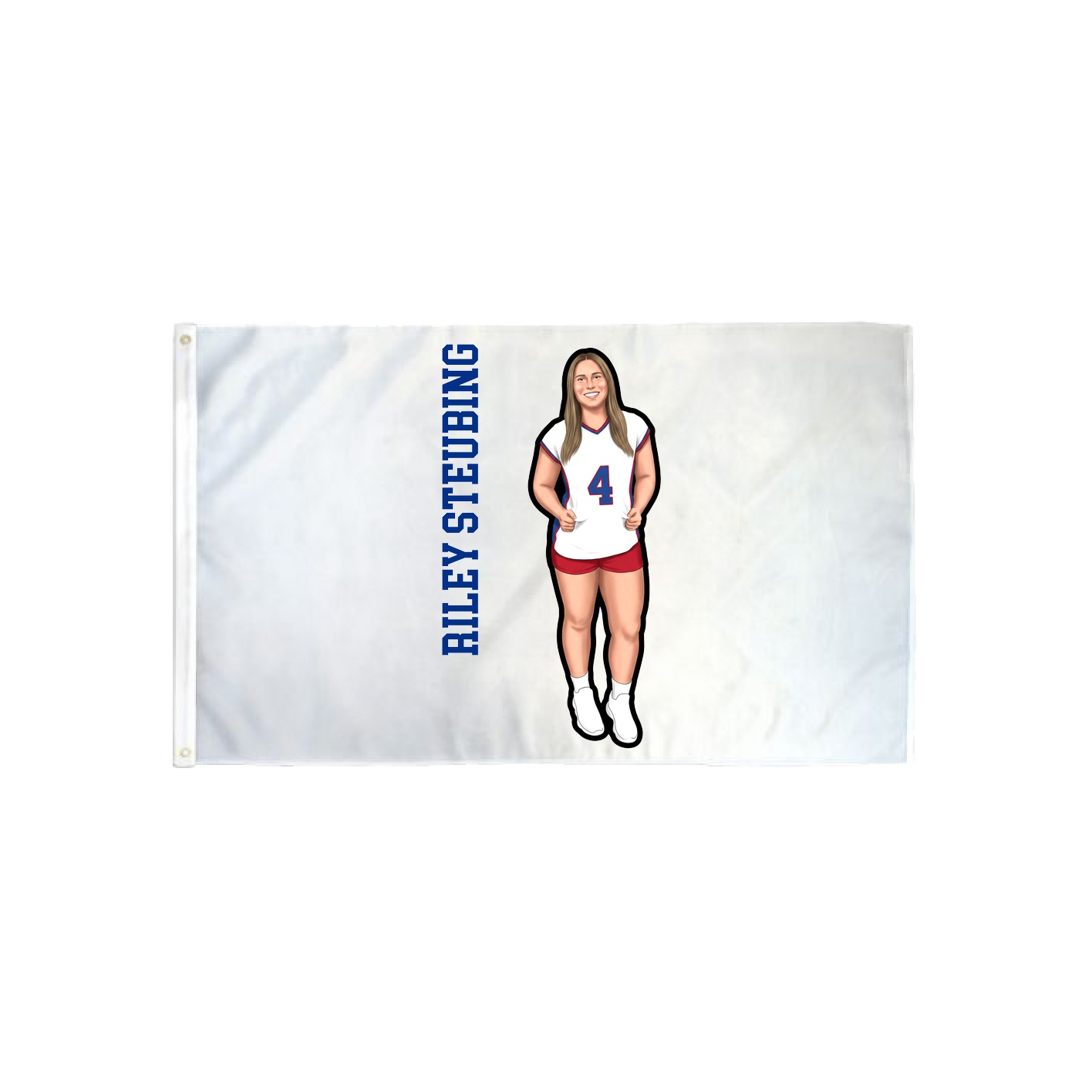 3x5 Flag — Name Vertical in Classic