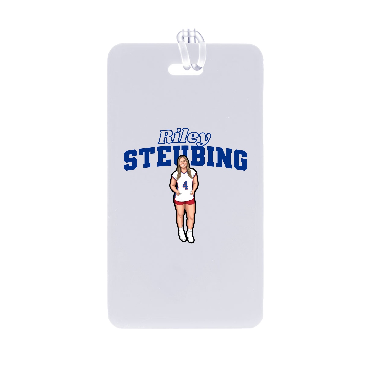 Bag Tag — Name Arch in Classic