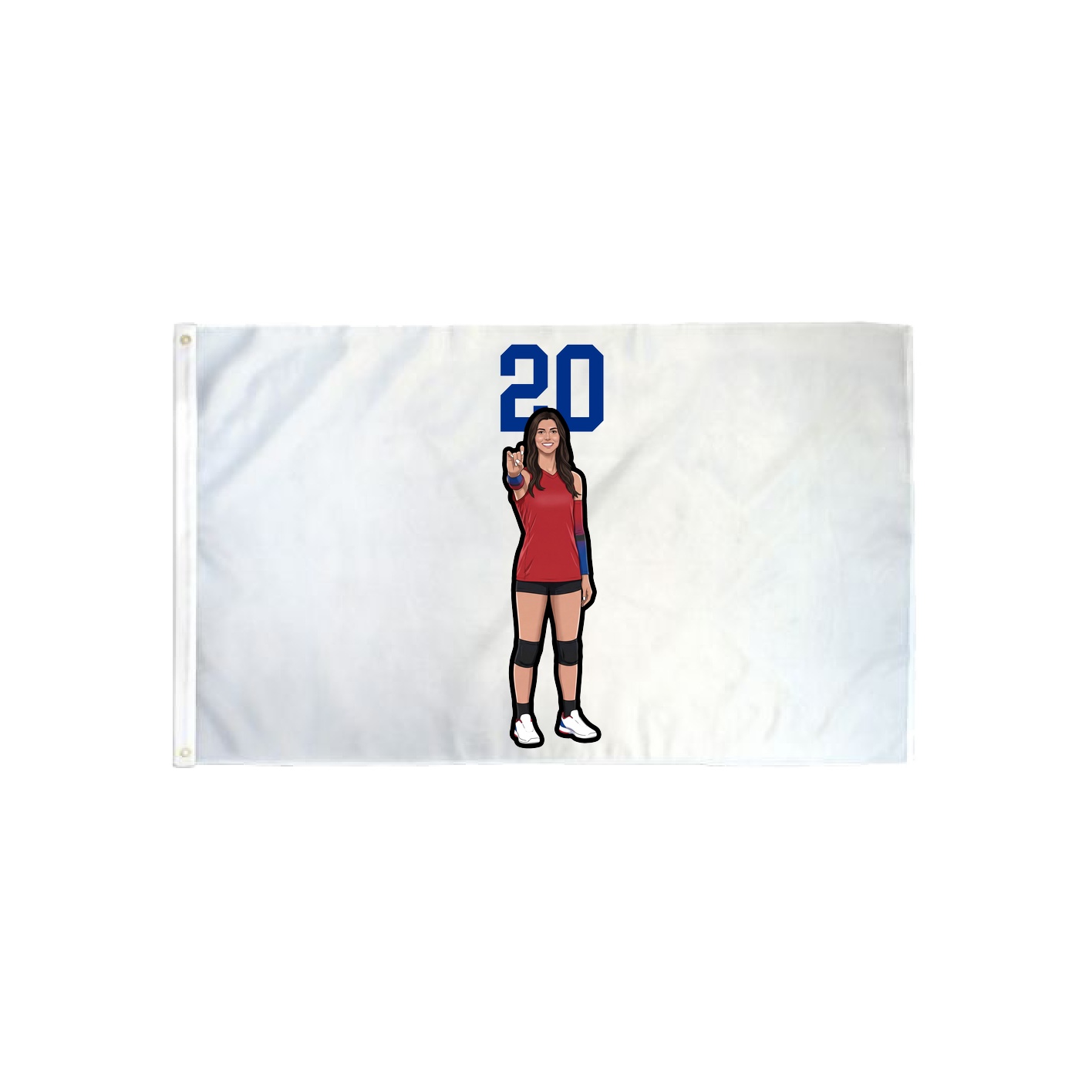 3x5 Flag — Number Top in Classic