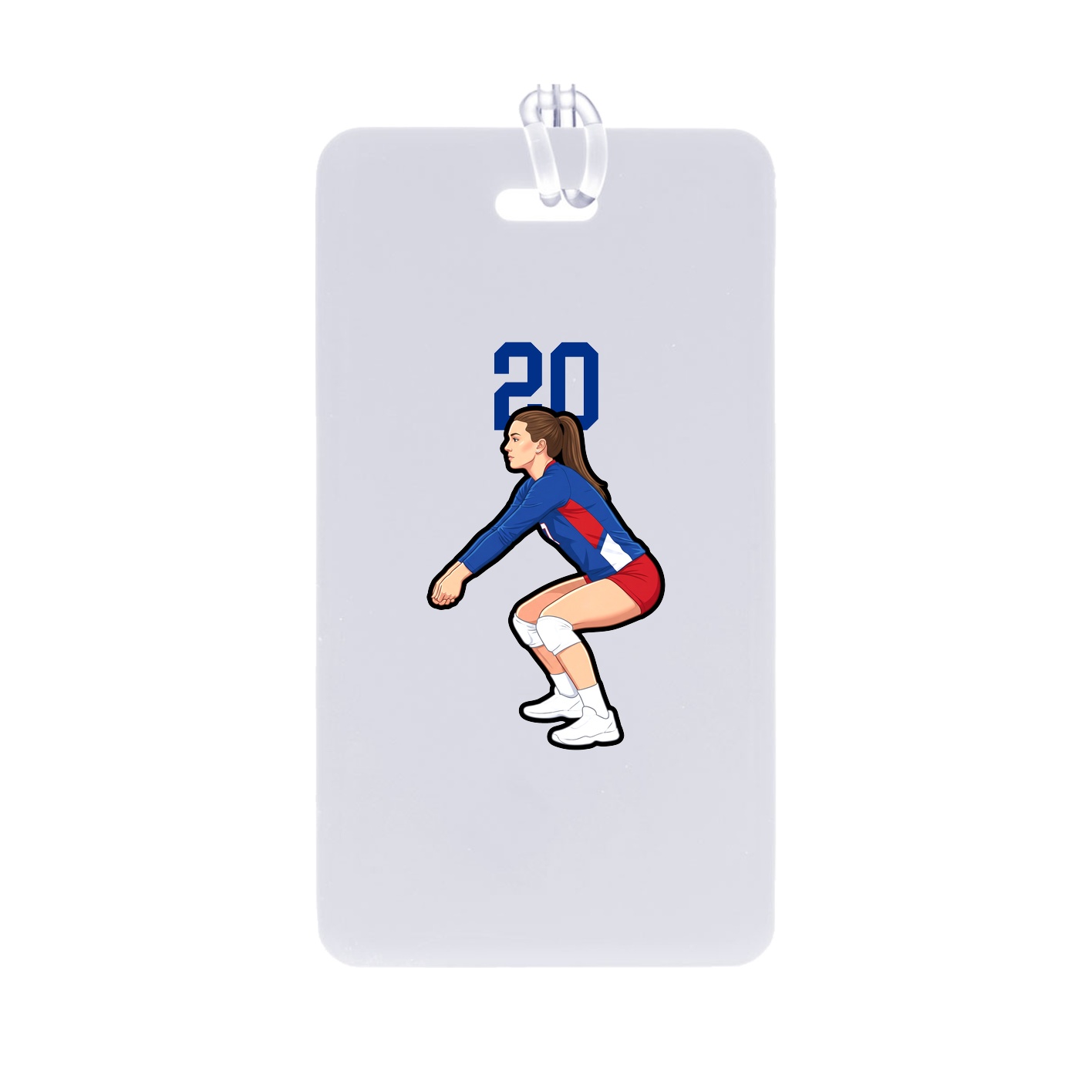Bag Tag — Number Top in Classic