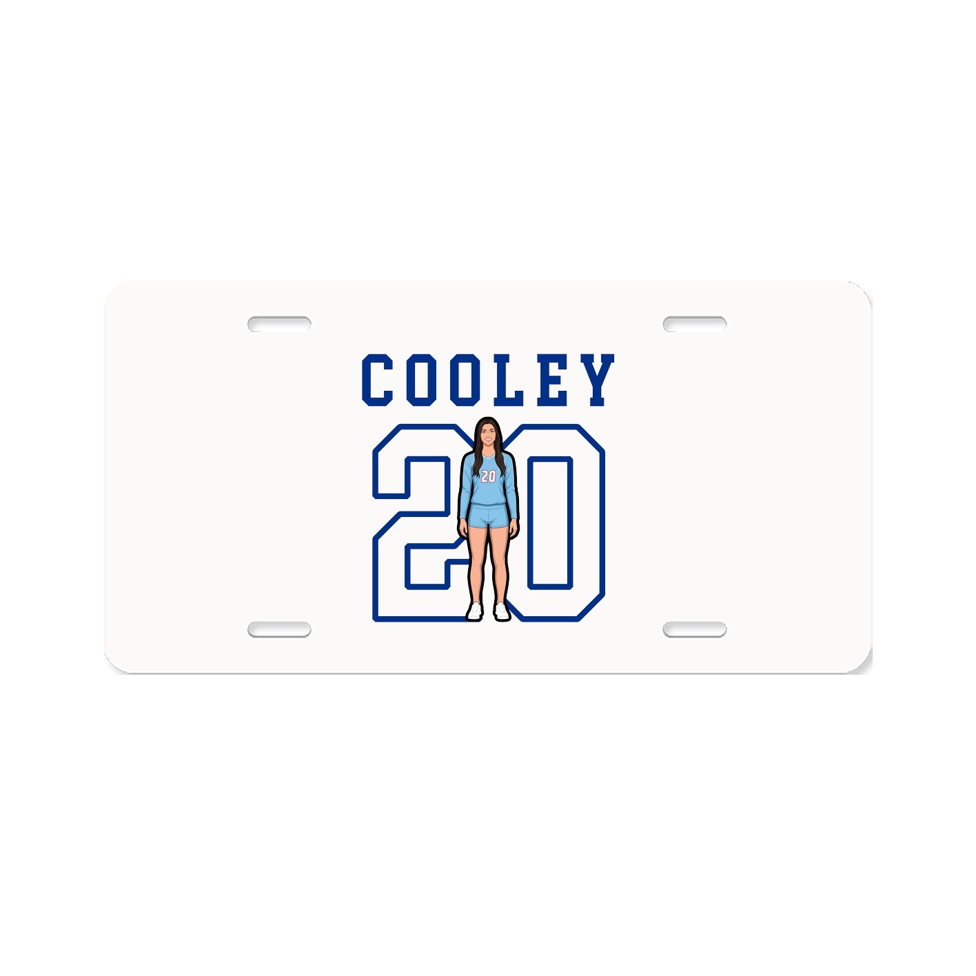 License Plate — Shirsey in Classic