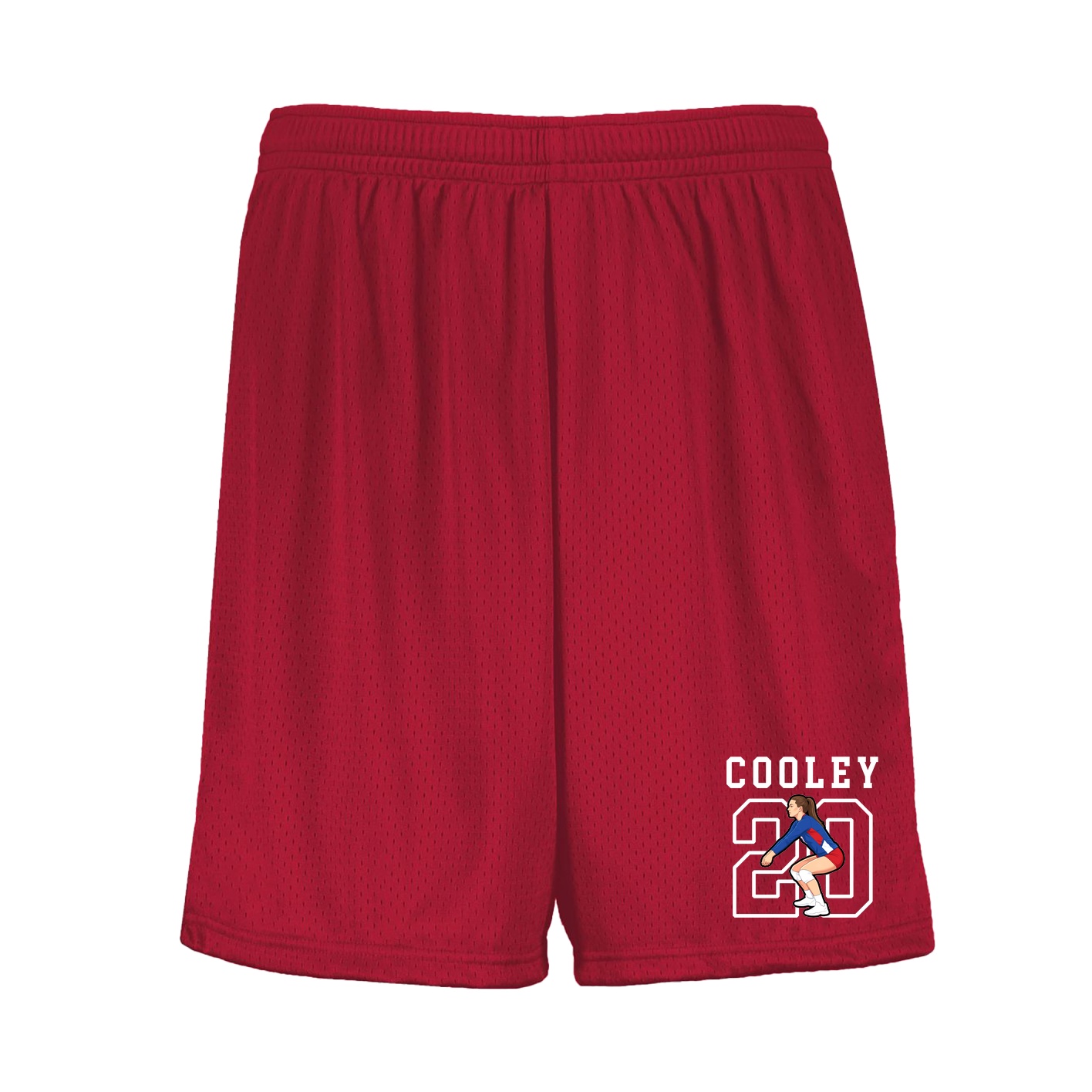 Shorts — Shirsey in Red