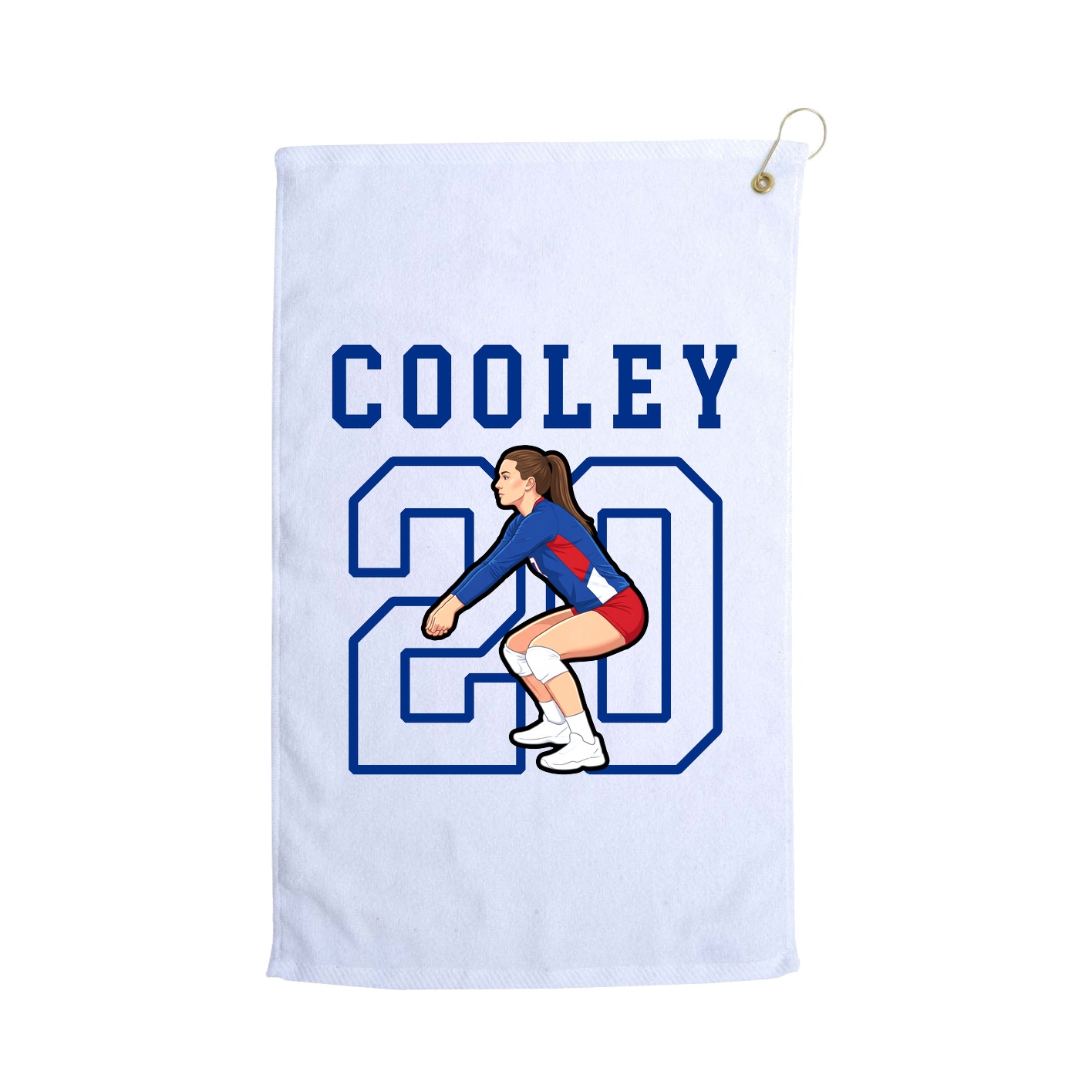 Golf Towel — Shirsey in White