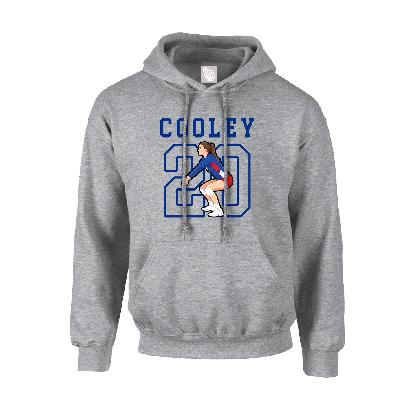 Hoodie — Shirsey in Grey