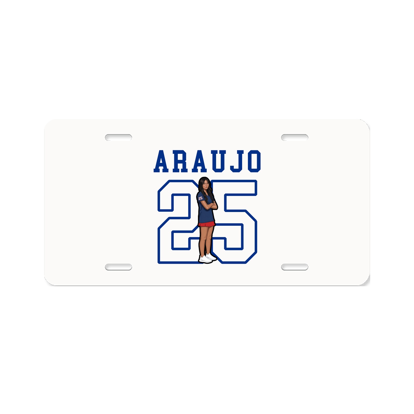 License Plate — Shirsey in Classic