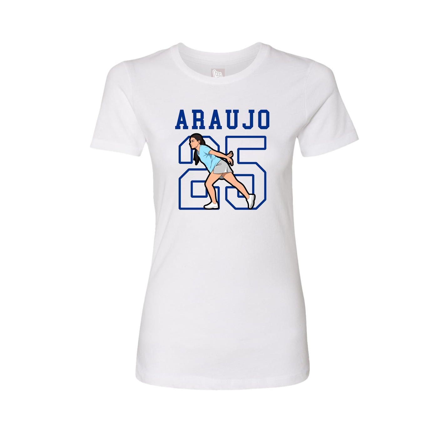 Fitted Women's Tee — Shirsey in White