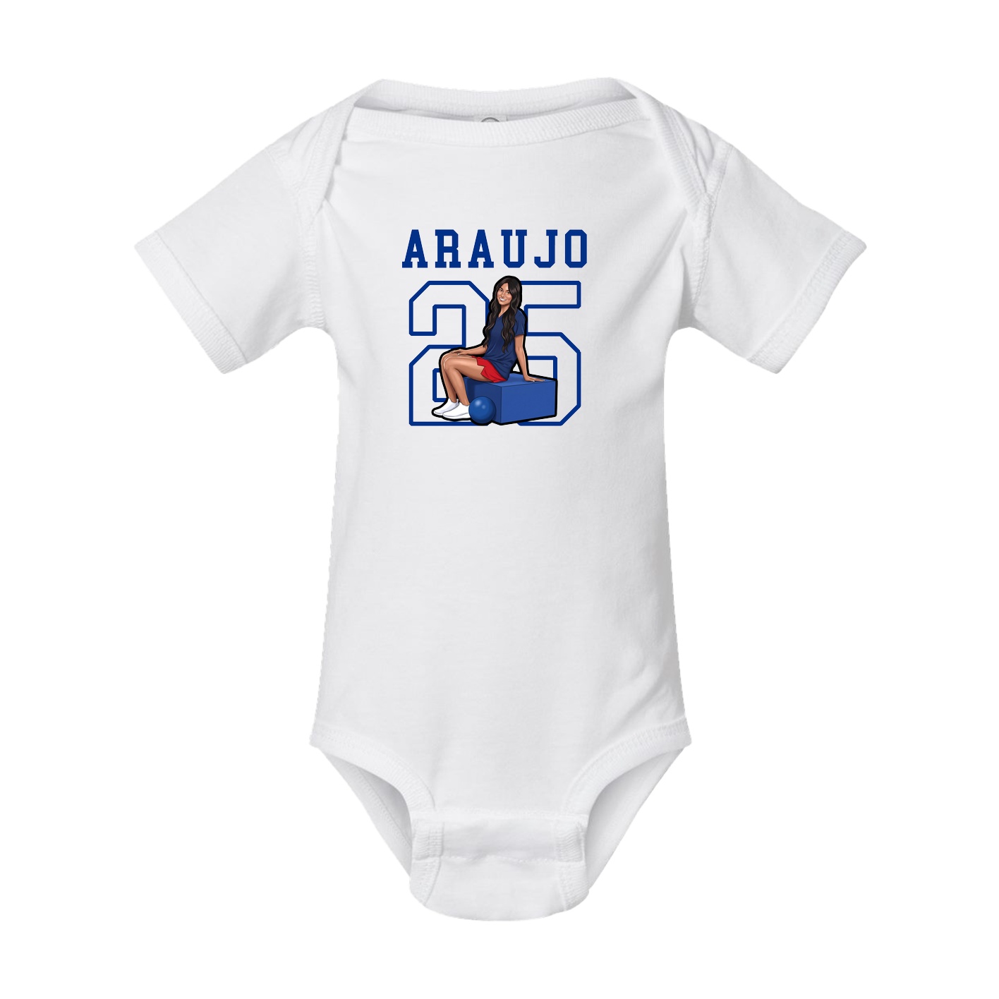 Baby Onesie — Shirsey in White