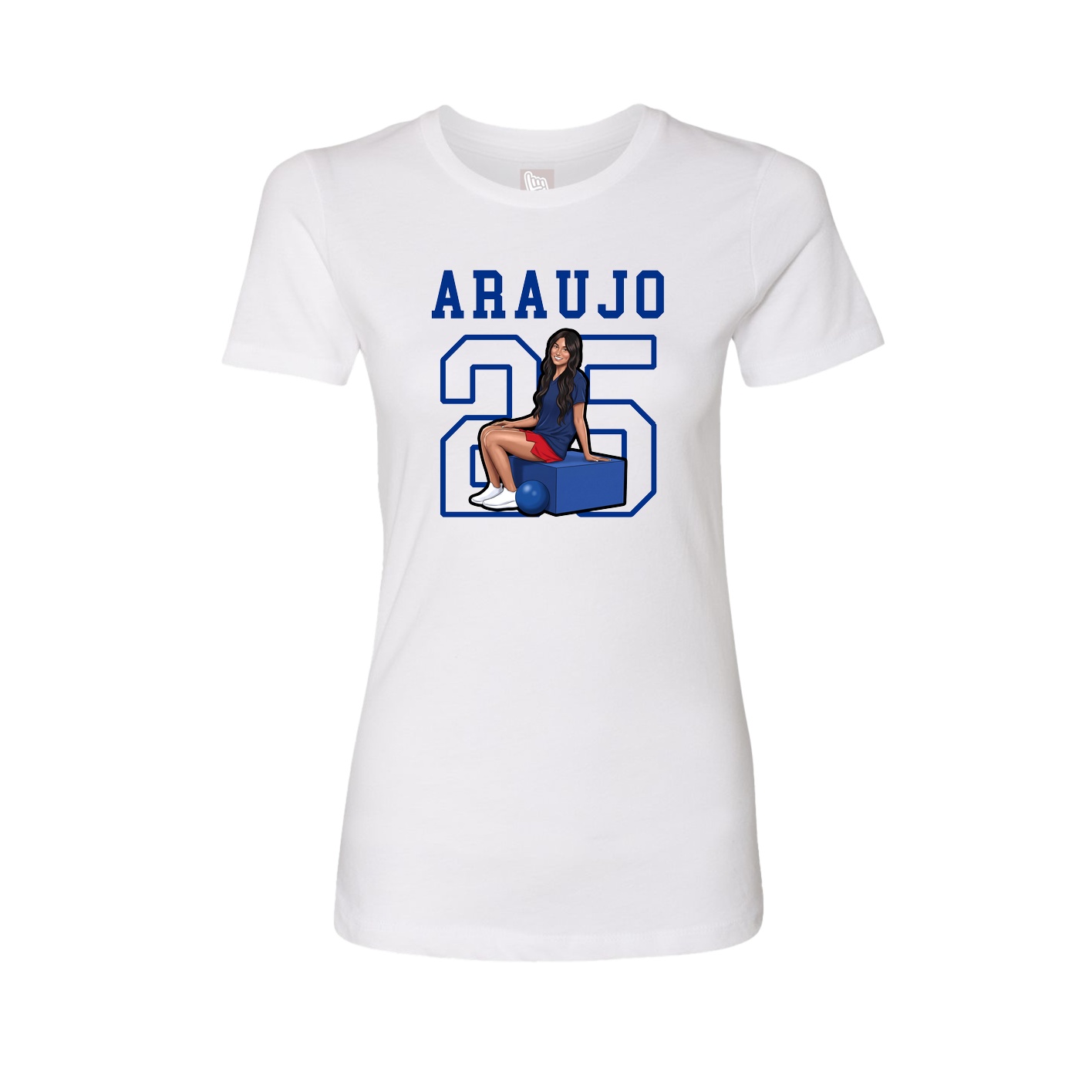 Fitted Women's Tee — Shirsey in White