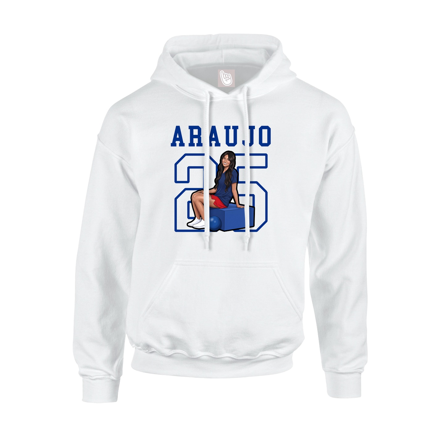 Youth Hoodie — Shirsey in White