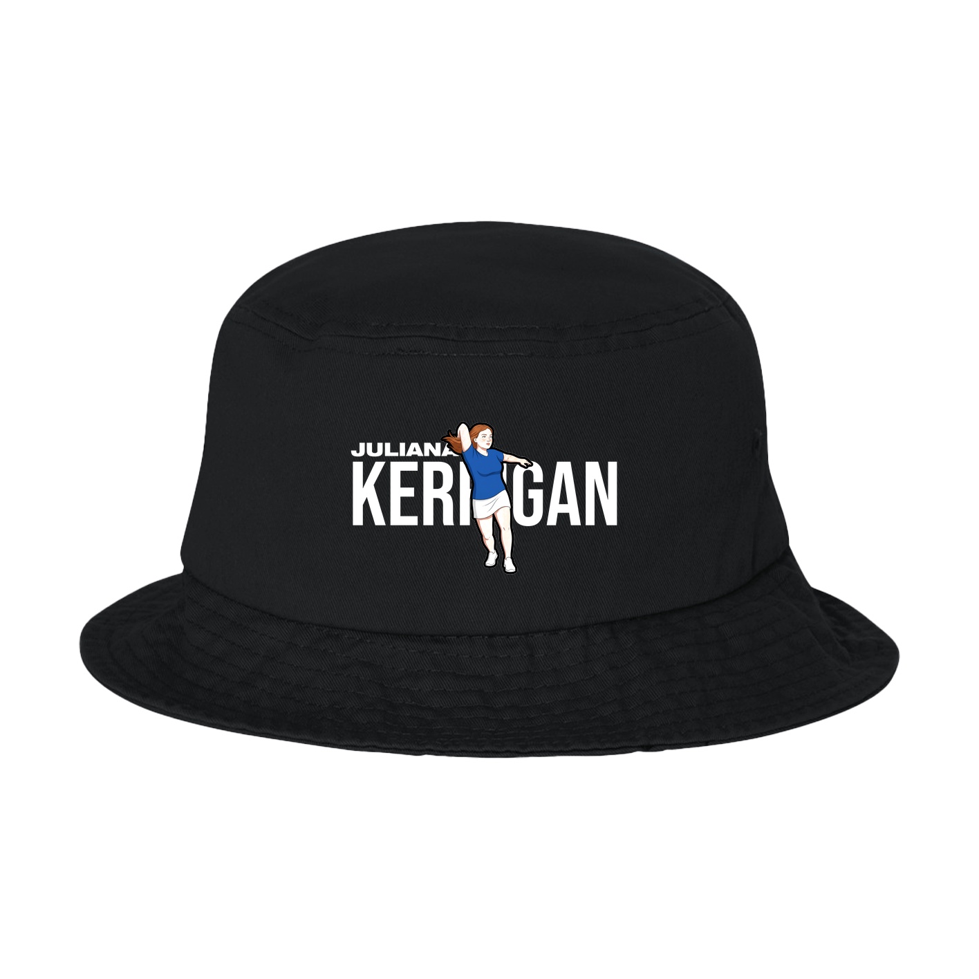 Bucket Cap — Player Name in Black