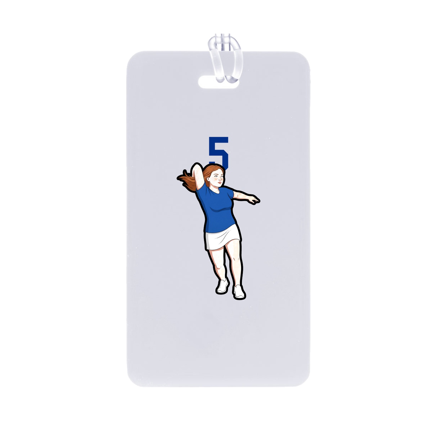 Bag Tag — Number Top in Classic