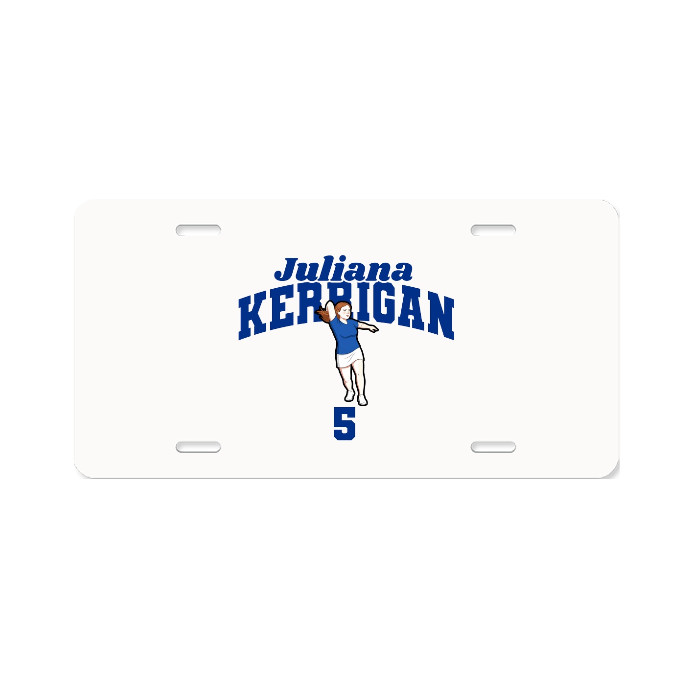 License Plate — Signature Arch in Classic