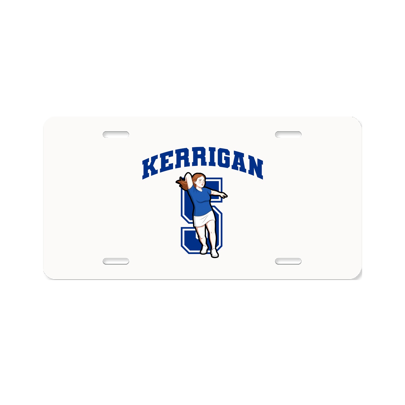 License Plate — Number in Classic