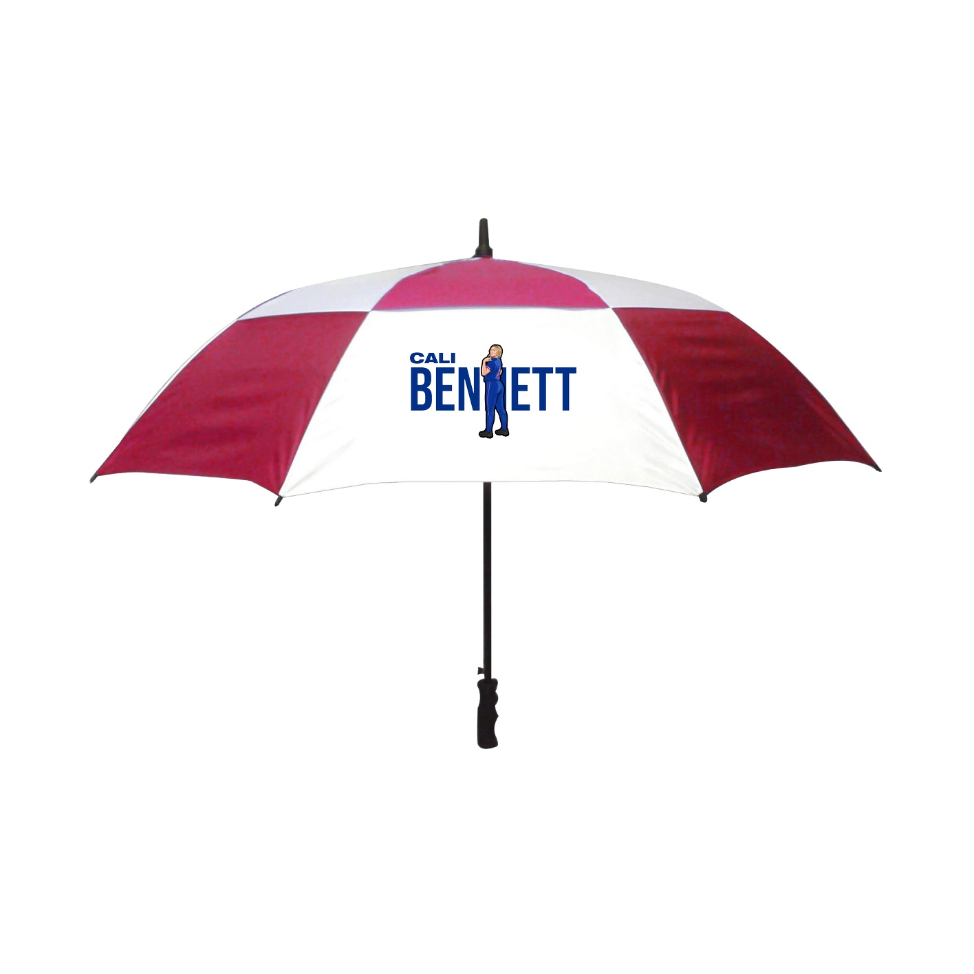 Golf Umbrella — Player Name in Red