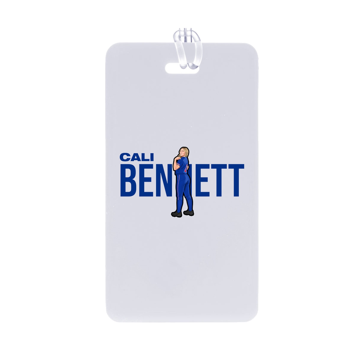 Bag Tag — Player Name in Classic