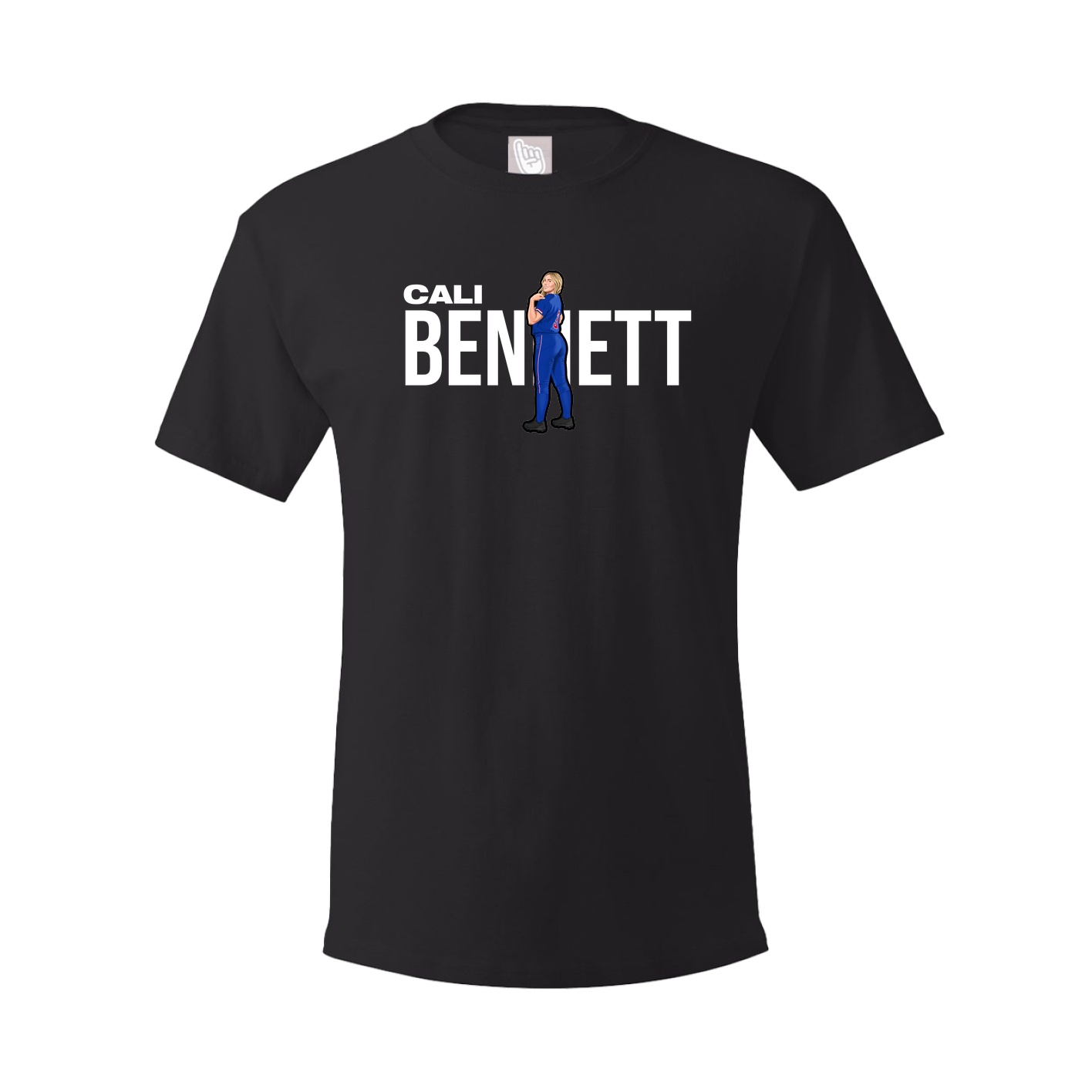 Tee — Player Name in Black