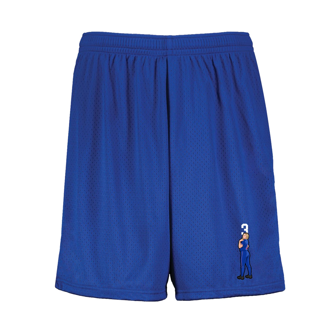 Shorts — Number Top in Royal