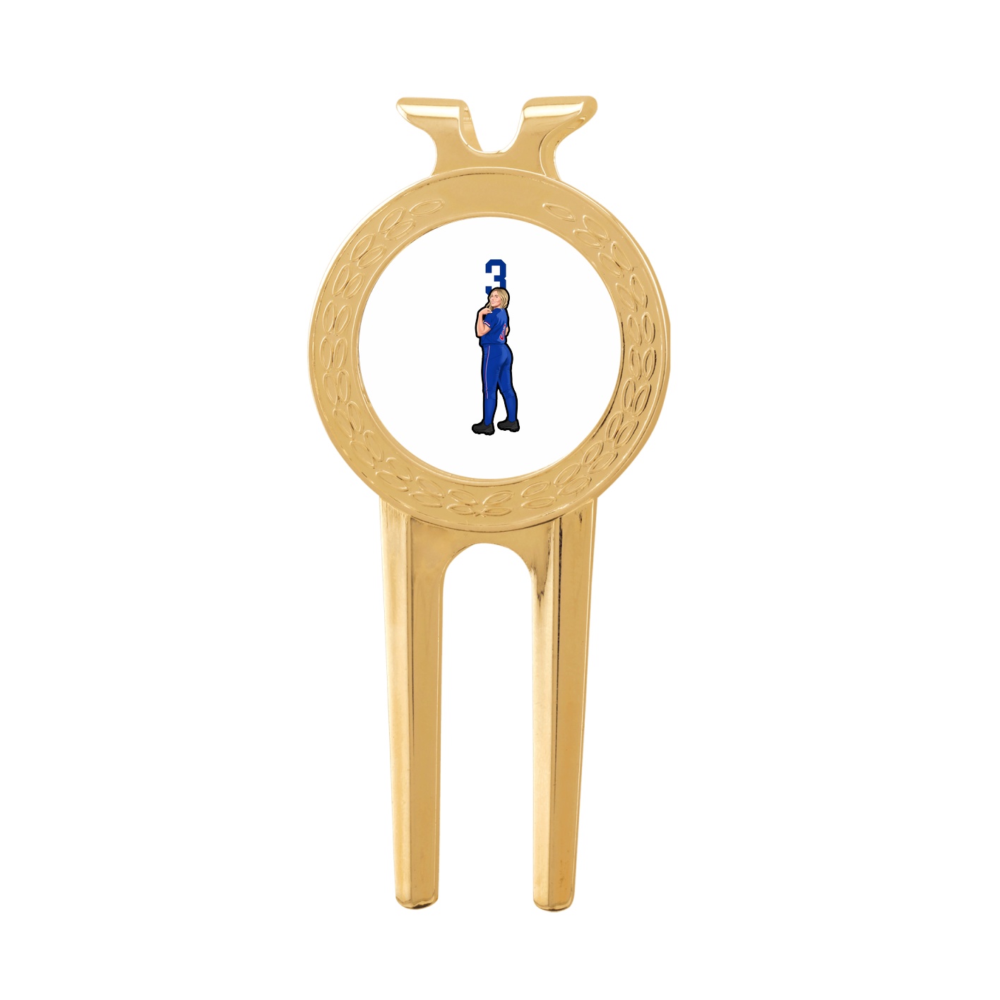 Divot Tool with Ball Marker — Number Top in Classic