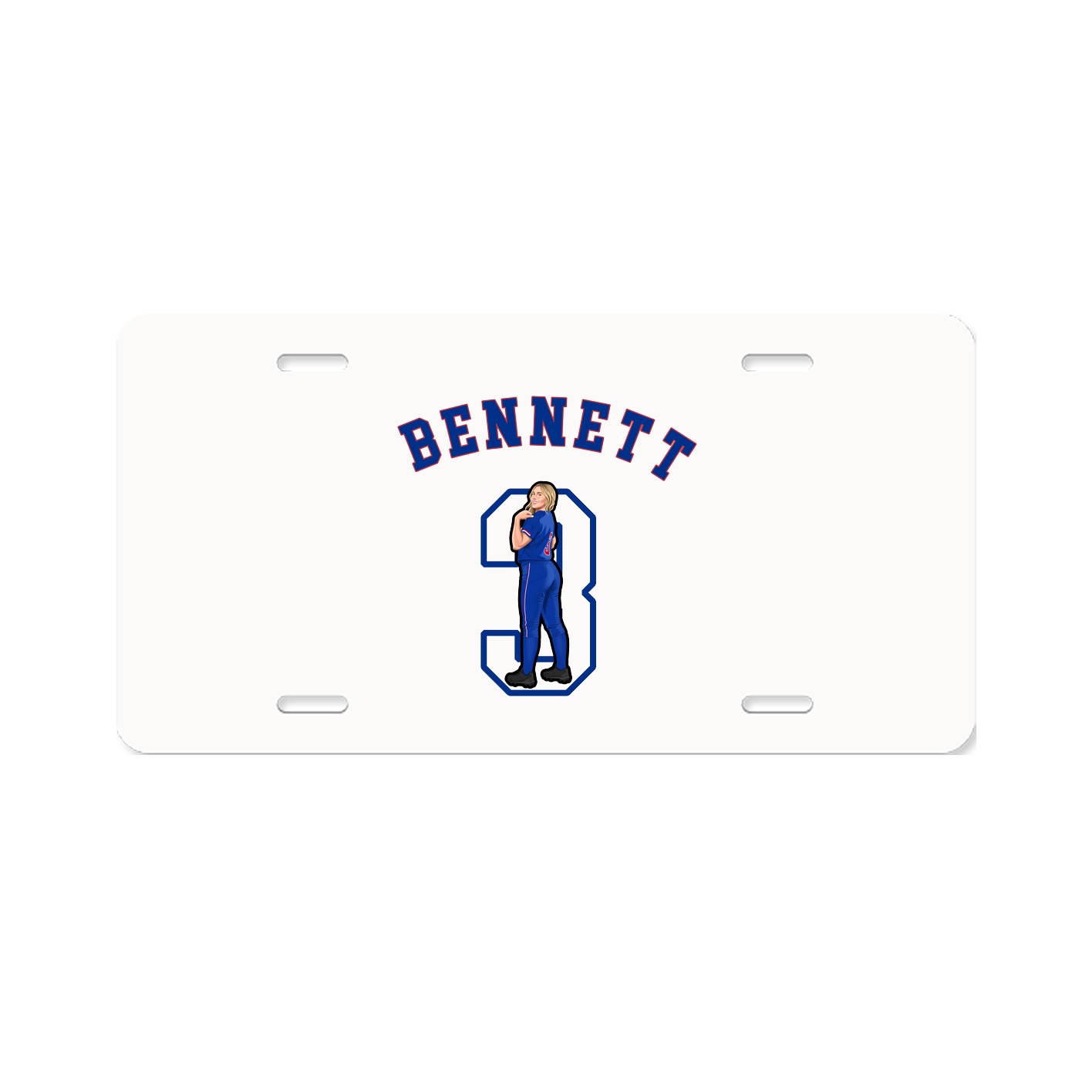 License Plate — Shirsey Arch in Classic