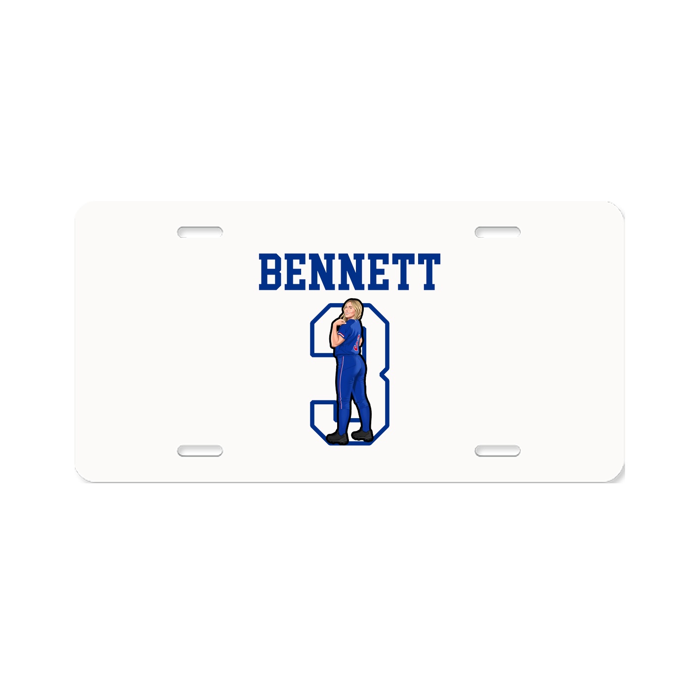 License Plate — Shirsey in Classic