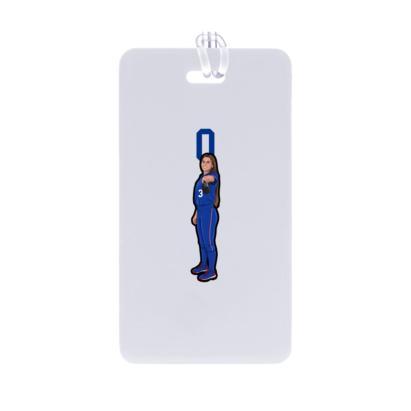 Bag Tag — Number Top in Classic