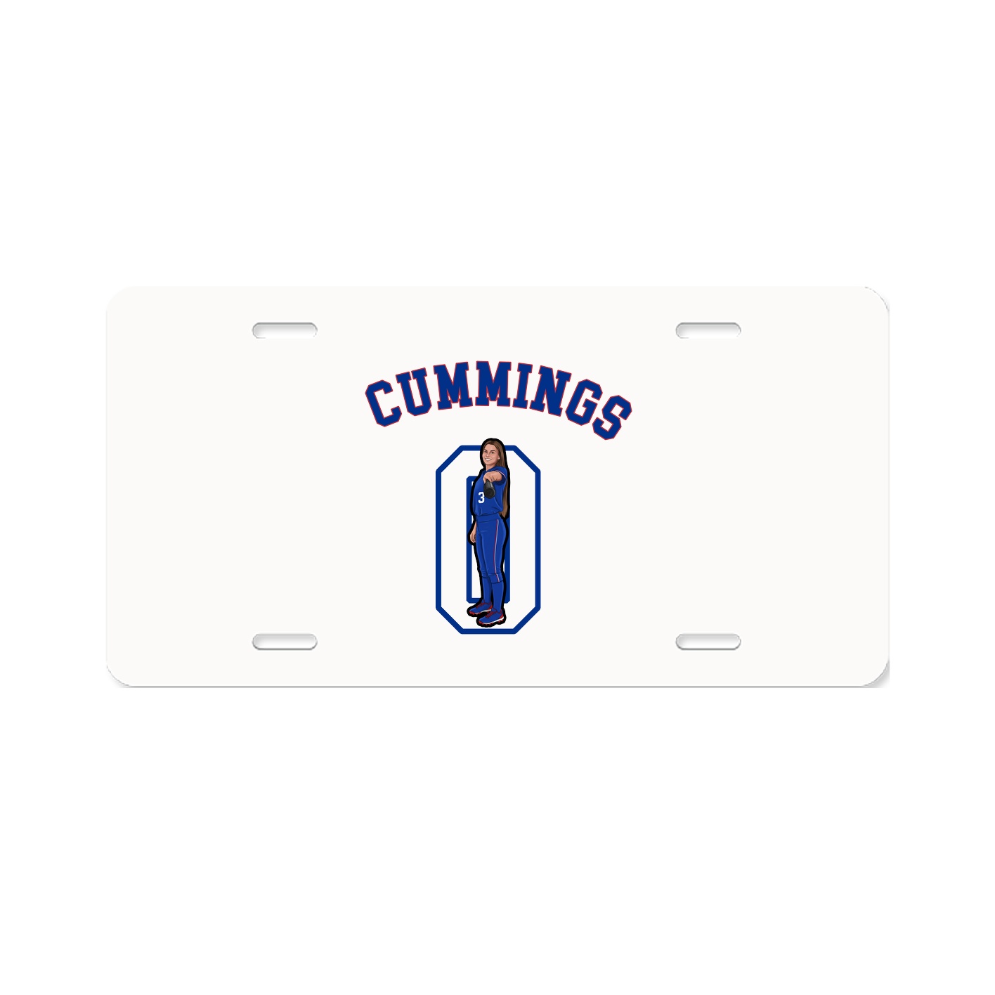 License Plate — Shirsey Arch in Classic