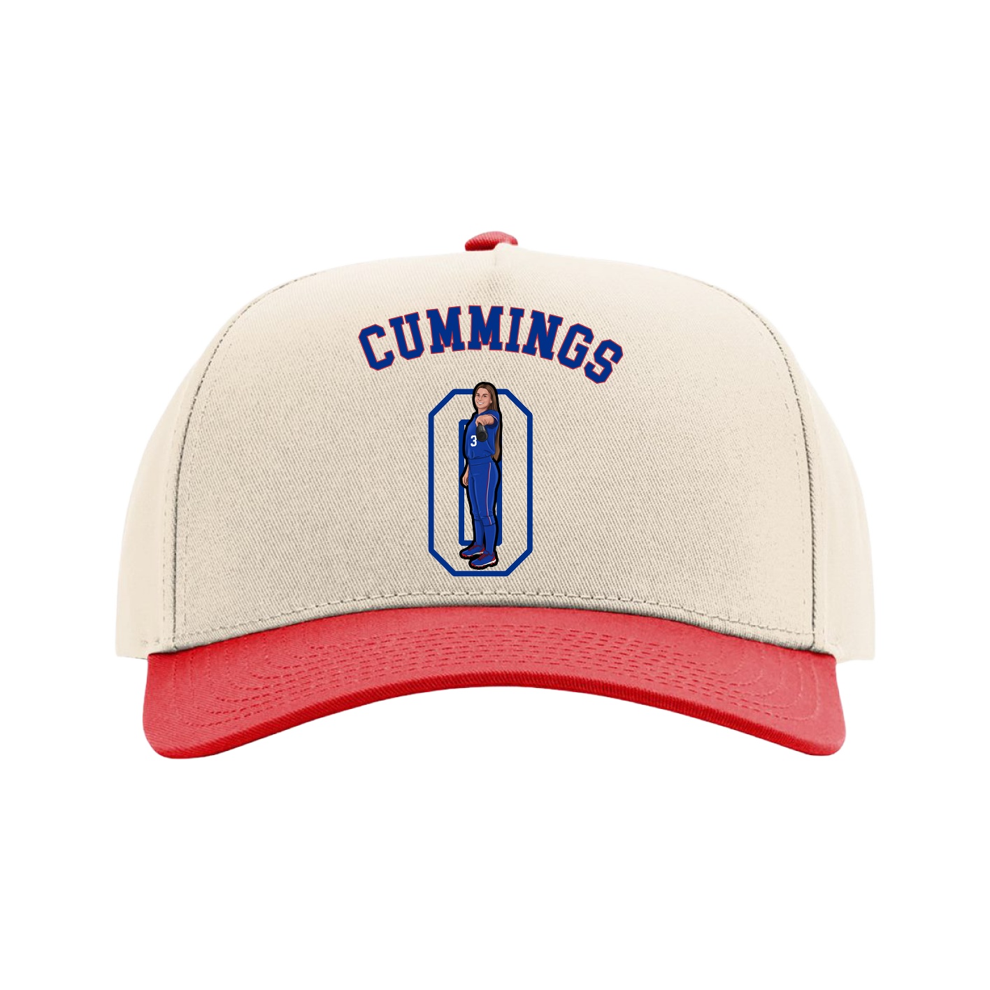 Full Fabric Five-Panel Champ Cap