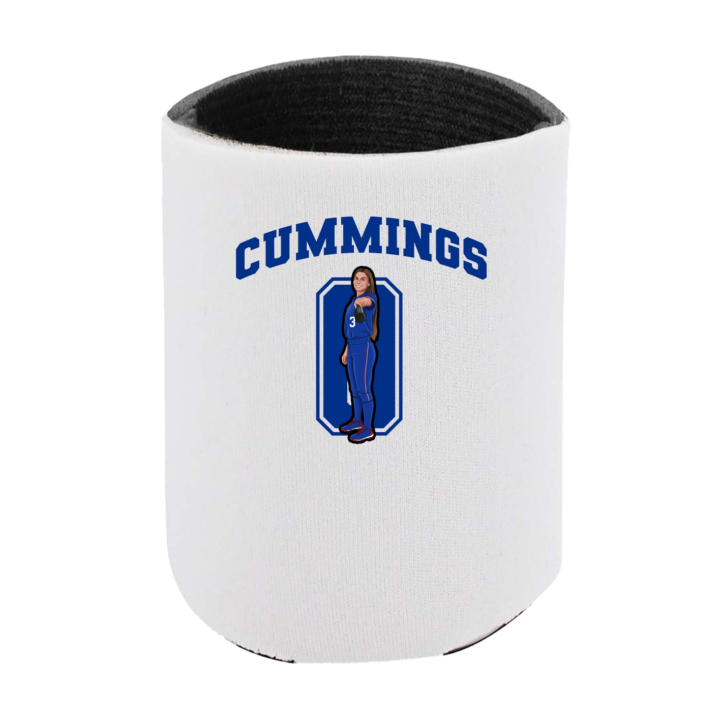 Can Holder — Number in White