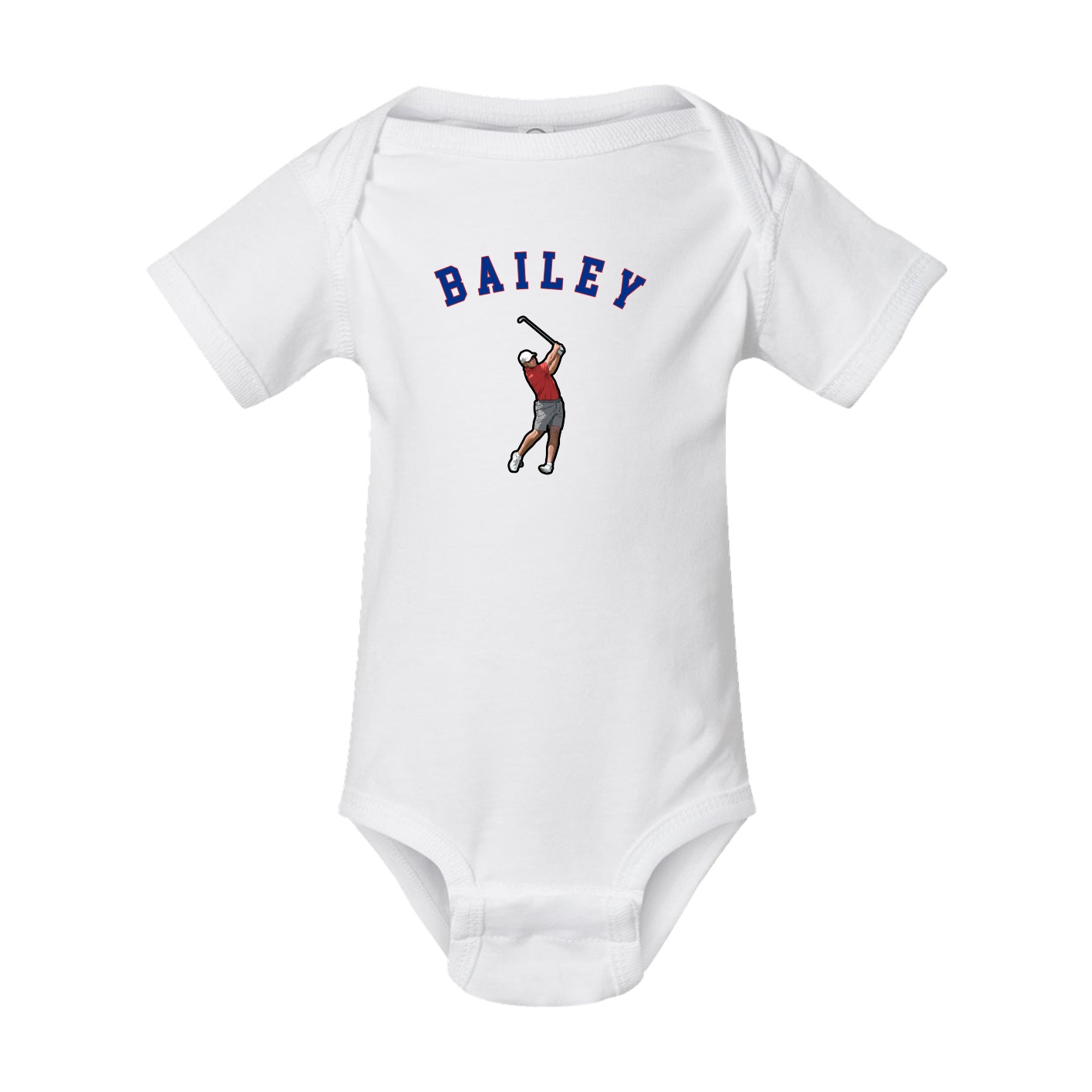 Baby Onesie — Shirsey Arch in White
