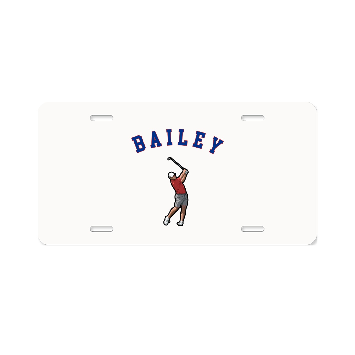 License Plate — Shirsey Arch in Classic