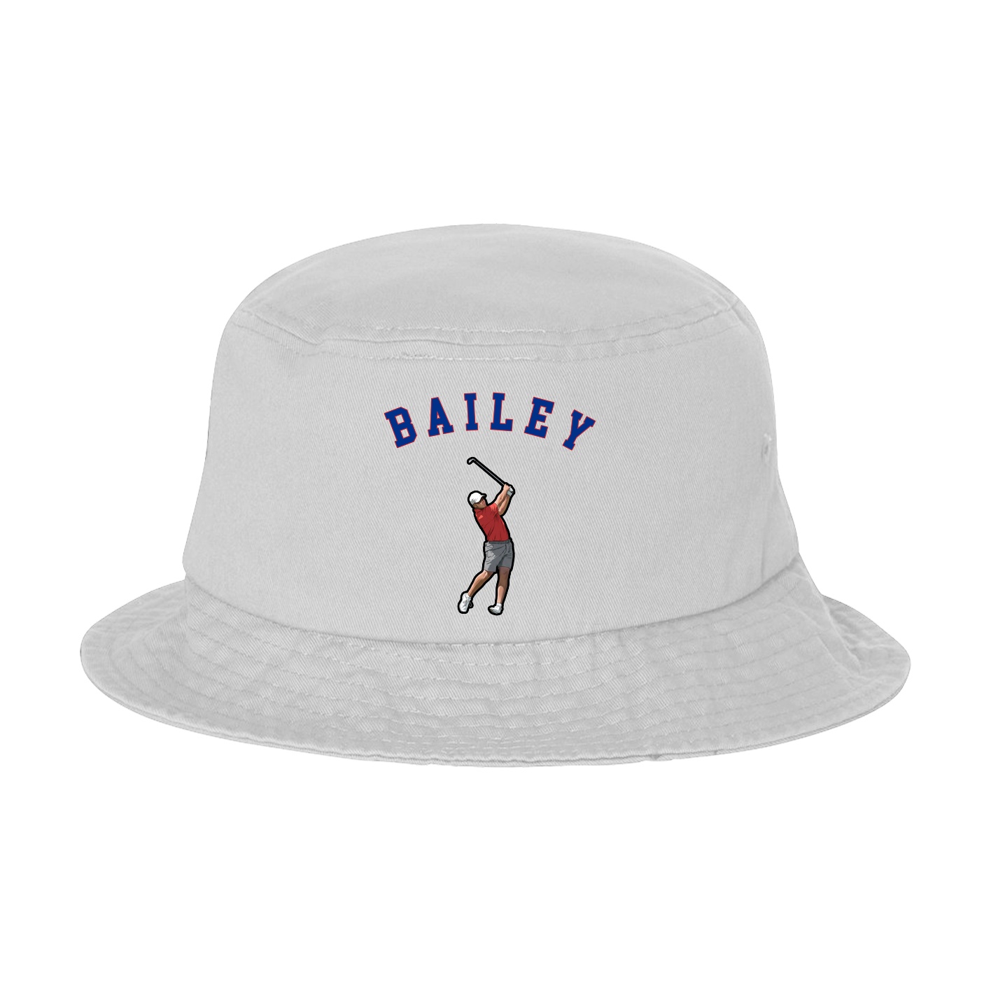 Bucket Cap — Shirsey Arch in White