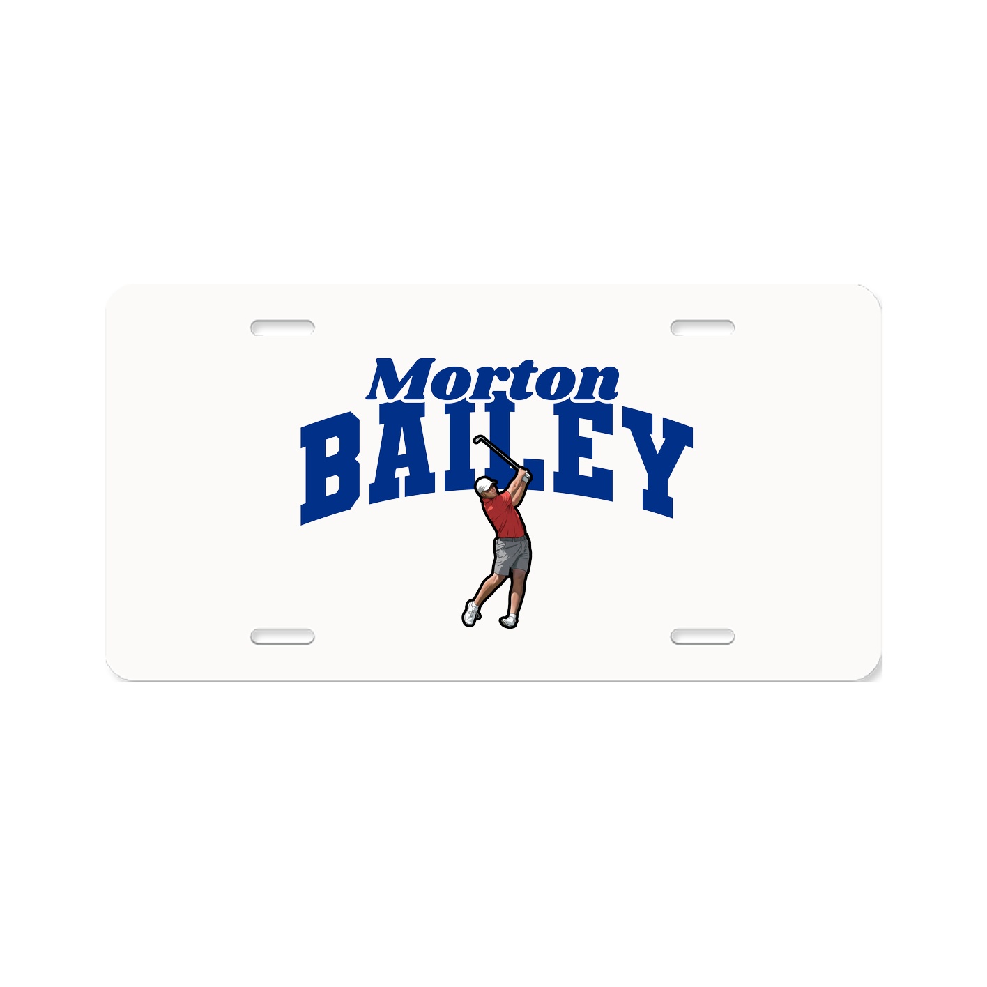 License Plate — Signature Arch in Classic