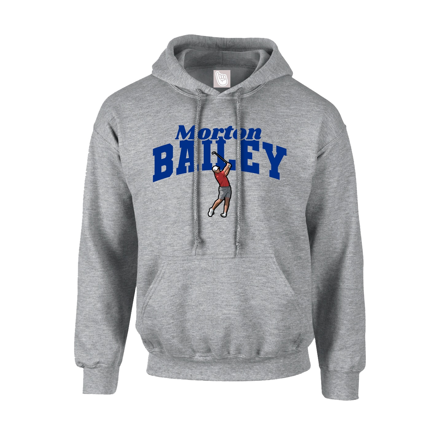 Hoodie — Signature Arch in Grey