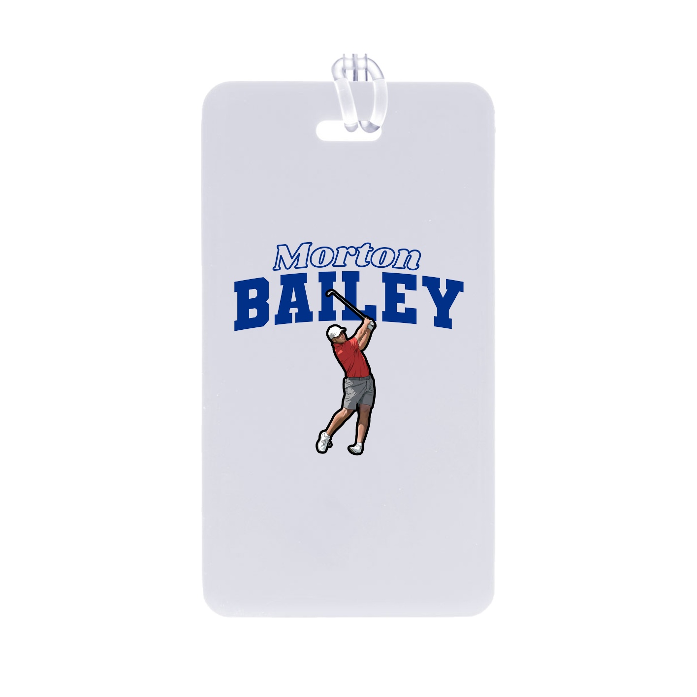 Bag Tag — Name Arch in Classic