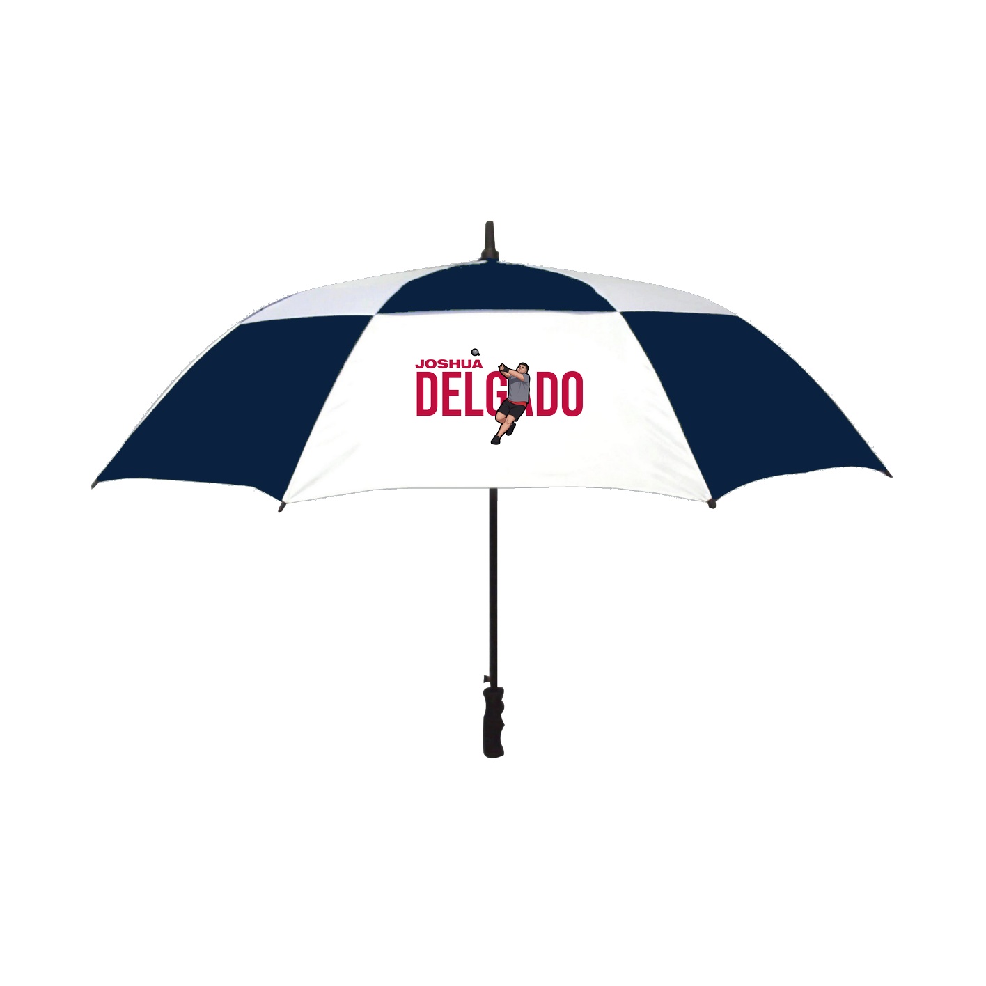 Golf Umbrella — Player Name in Navy