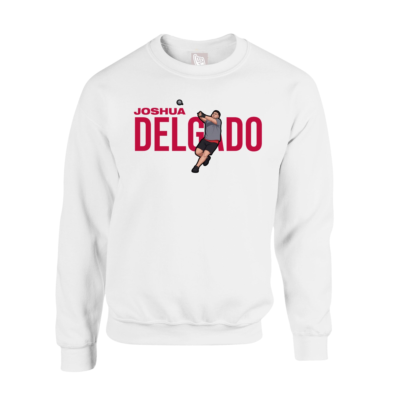 Fleece Crew — Player Name in White