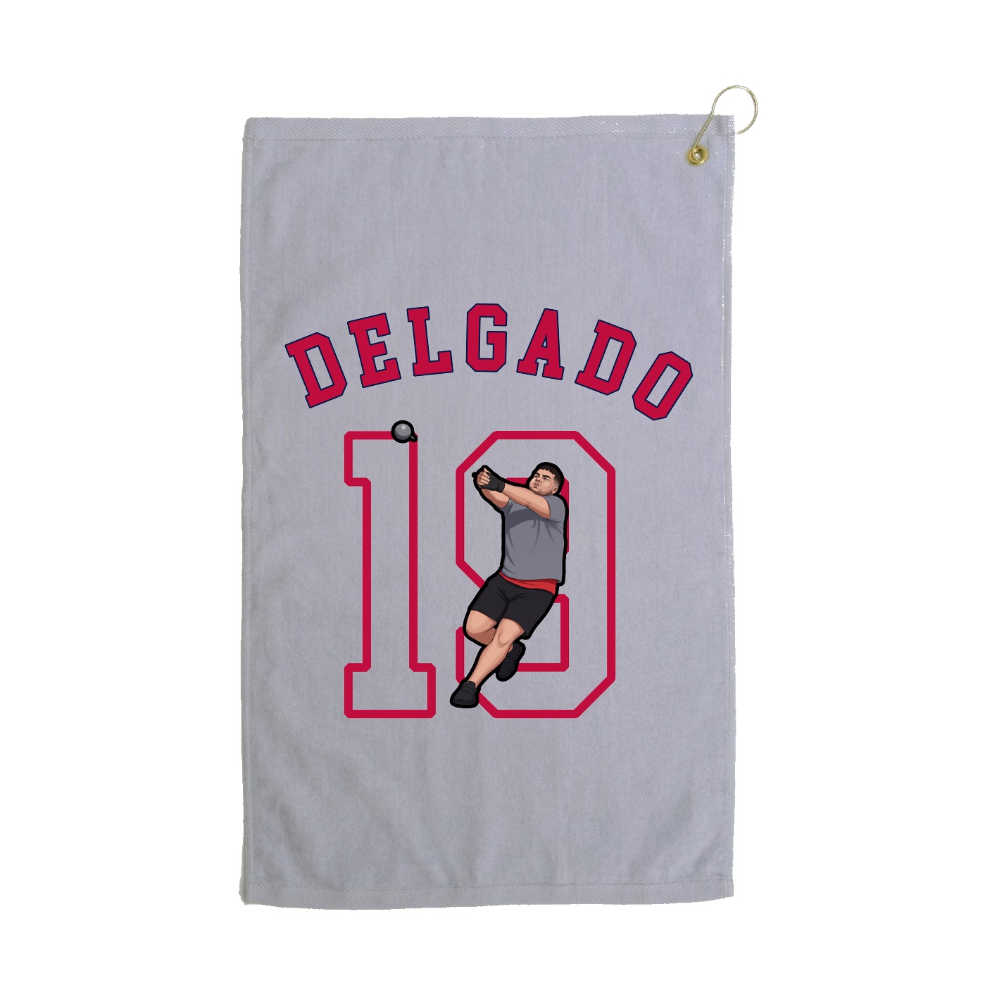 Golf Towel — Shirsey Arch in Grey