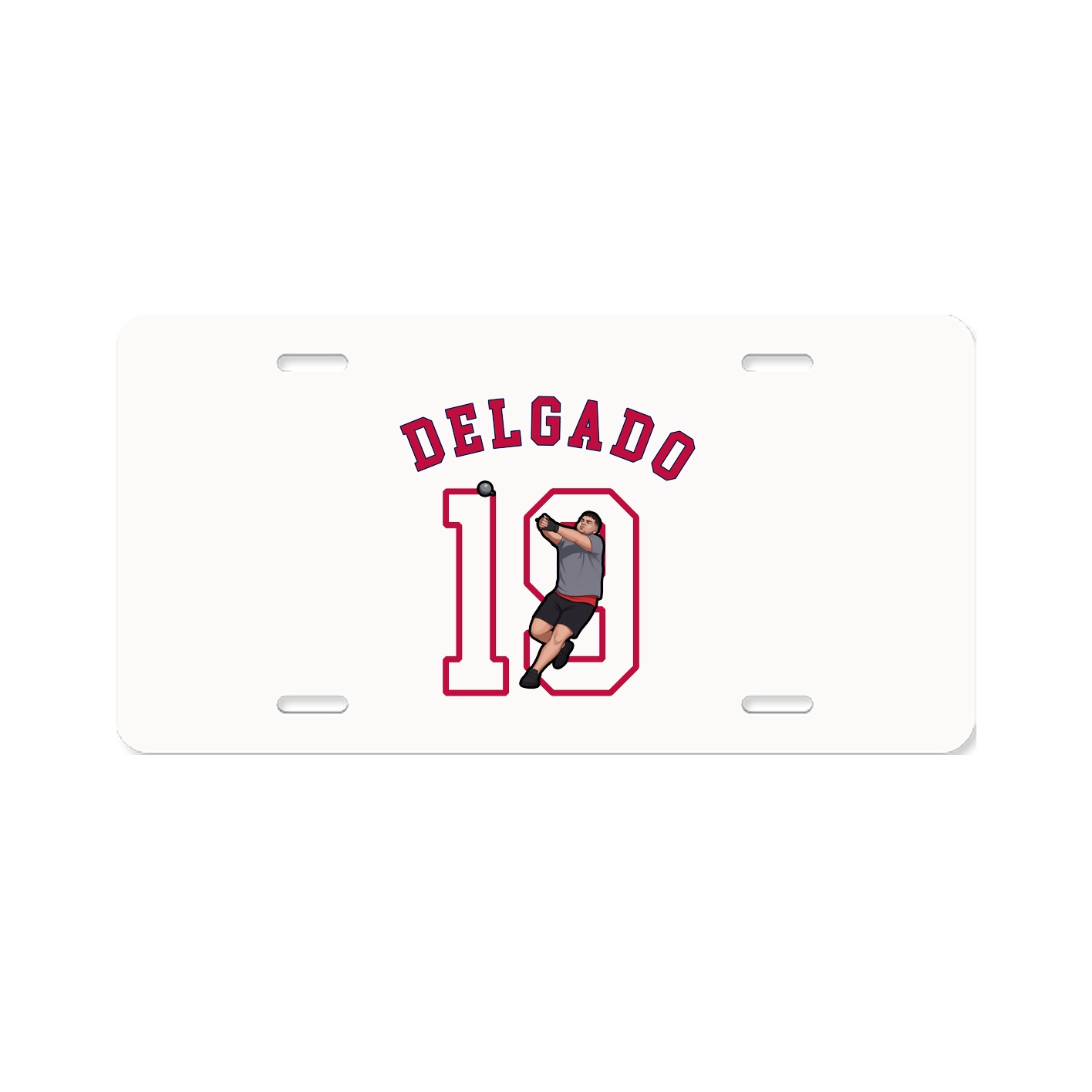 License Plate — Shirsey Arch in Classic
