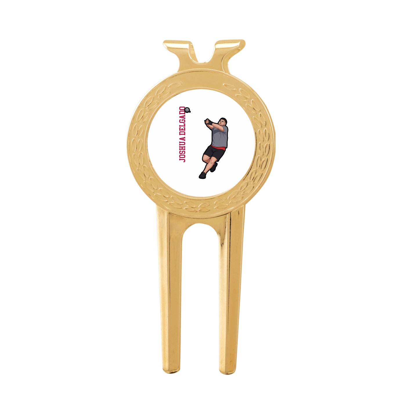Divot Tool with Ball Marker — Name Vertical in Classic