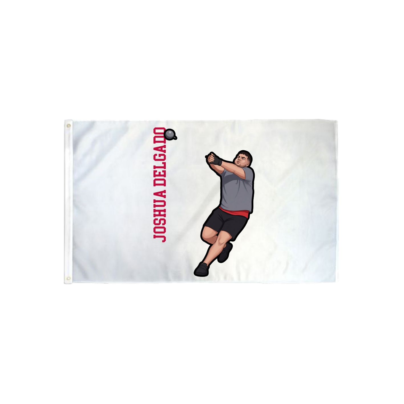 3x5 Flag — Name Vertical in Classic