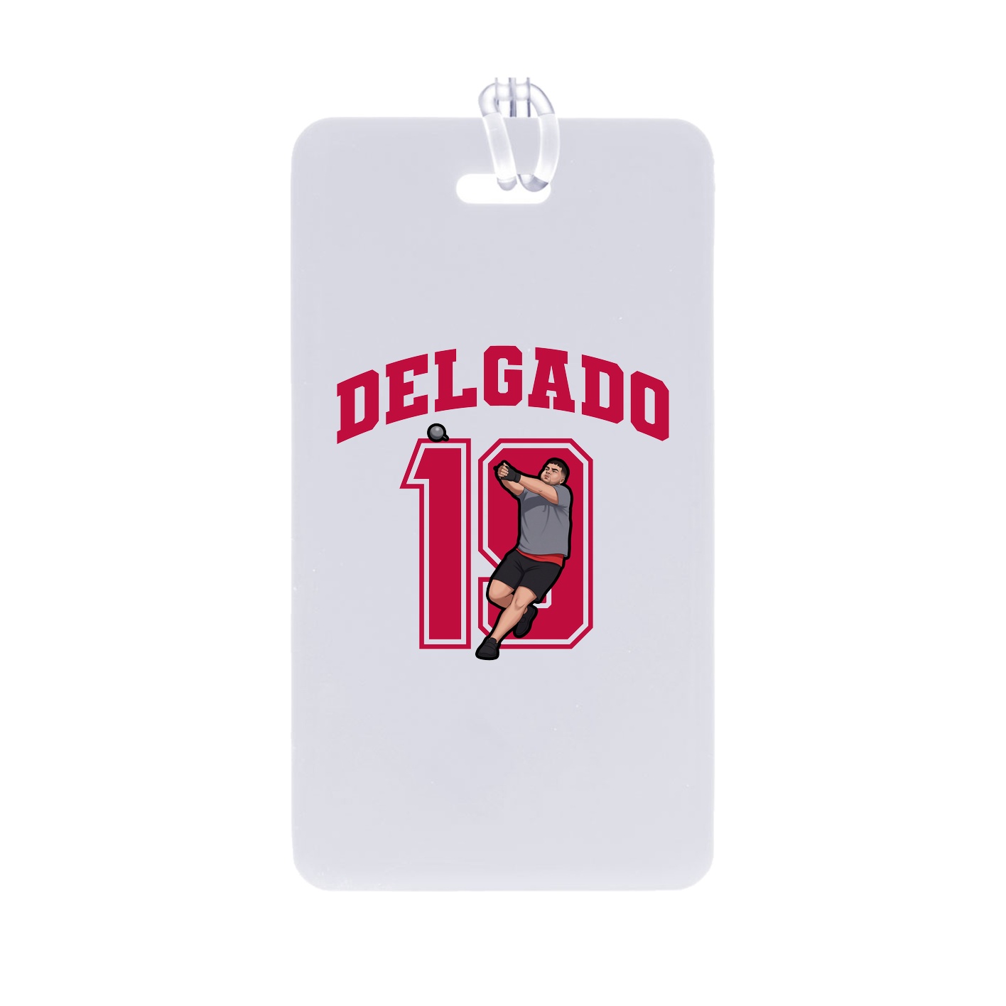 Bag Tag — Number in Classic