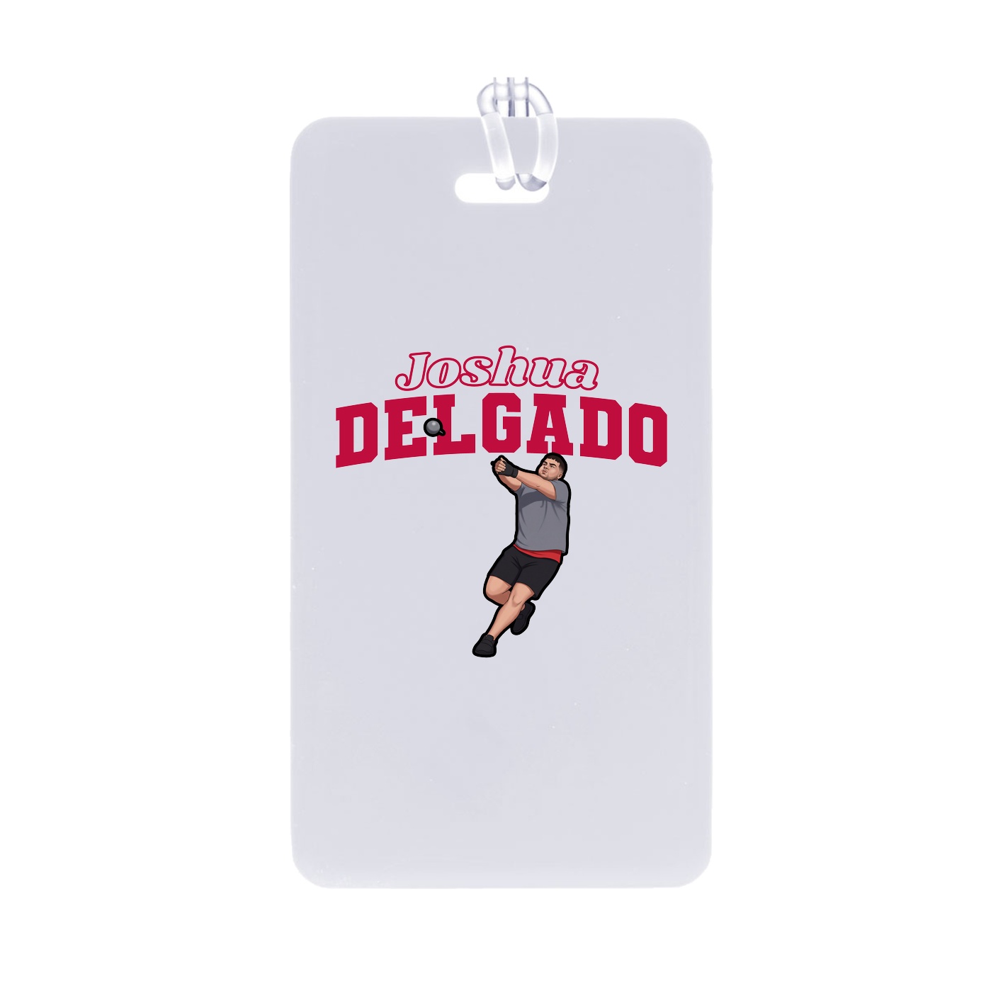 Bag Tag — Name Arch in Classic