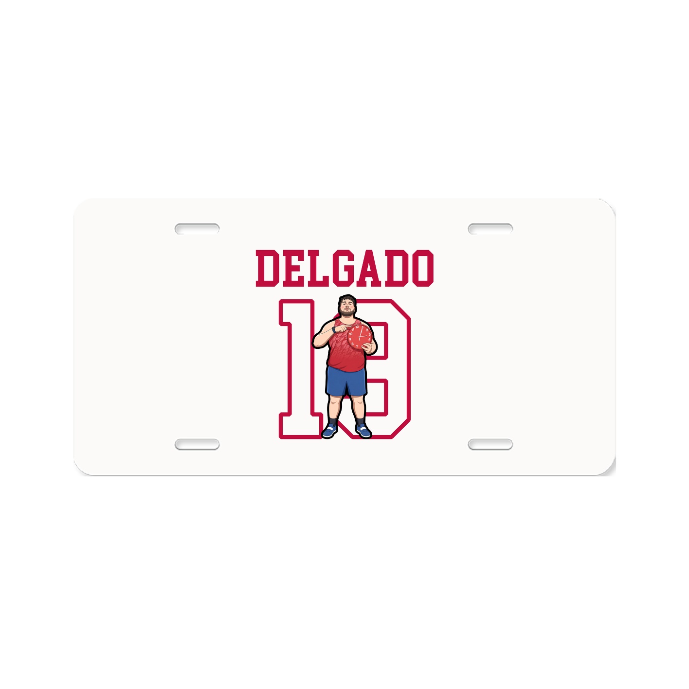 License Plate — Shirsey in Classic