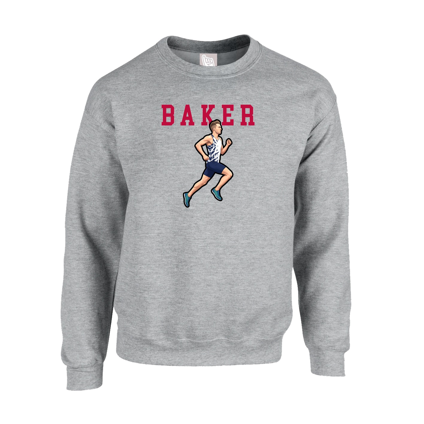 Fleece Crew — Shirsey in Grey