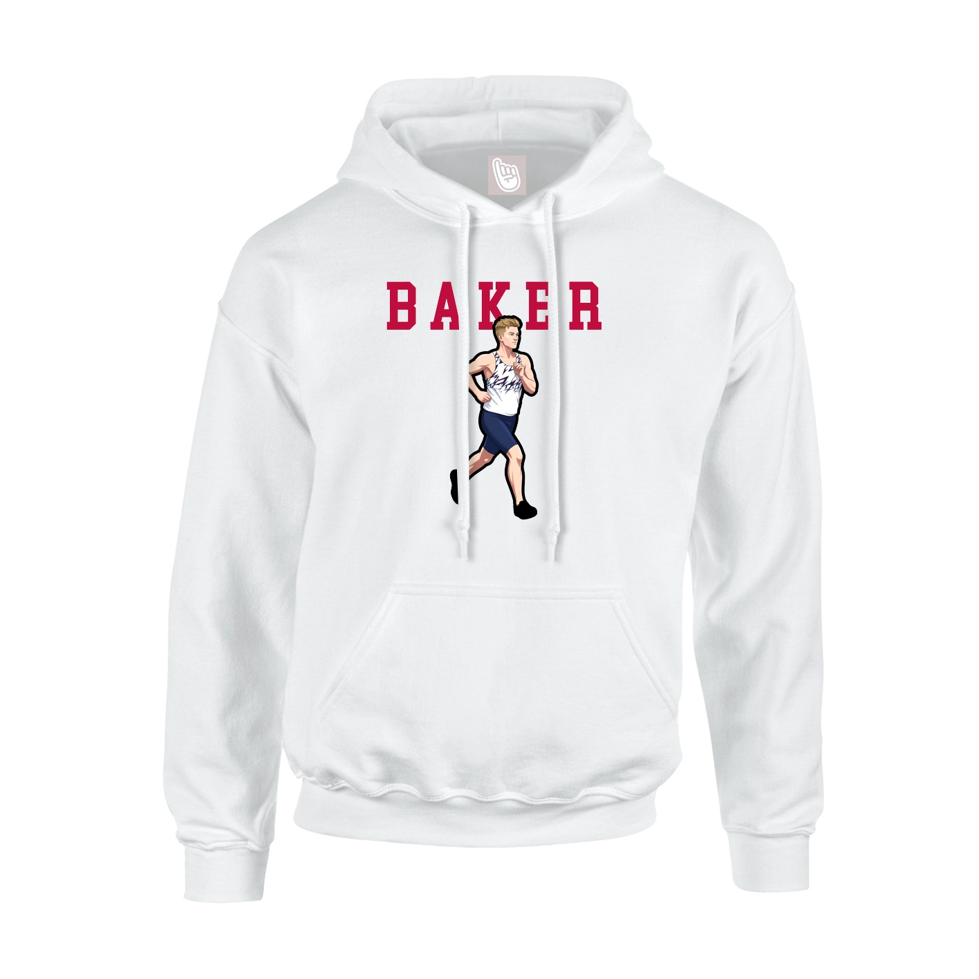 Hoodie — Shirsey in White
