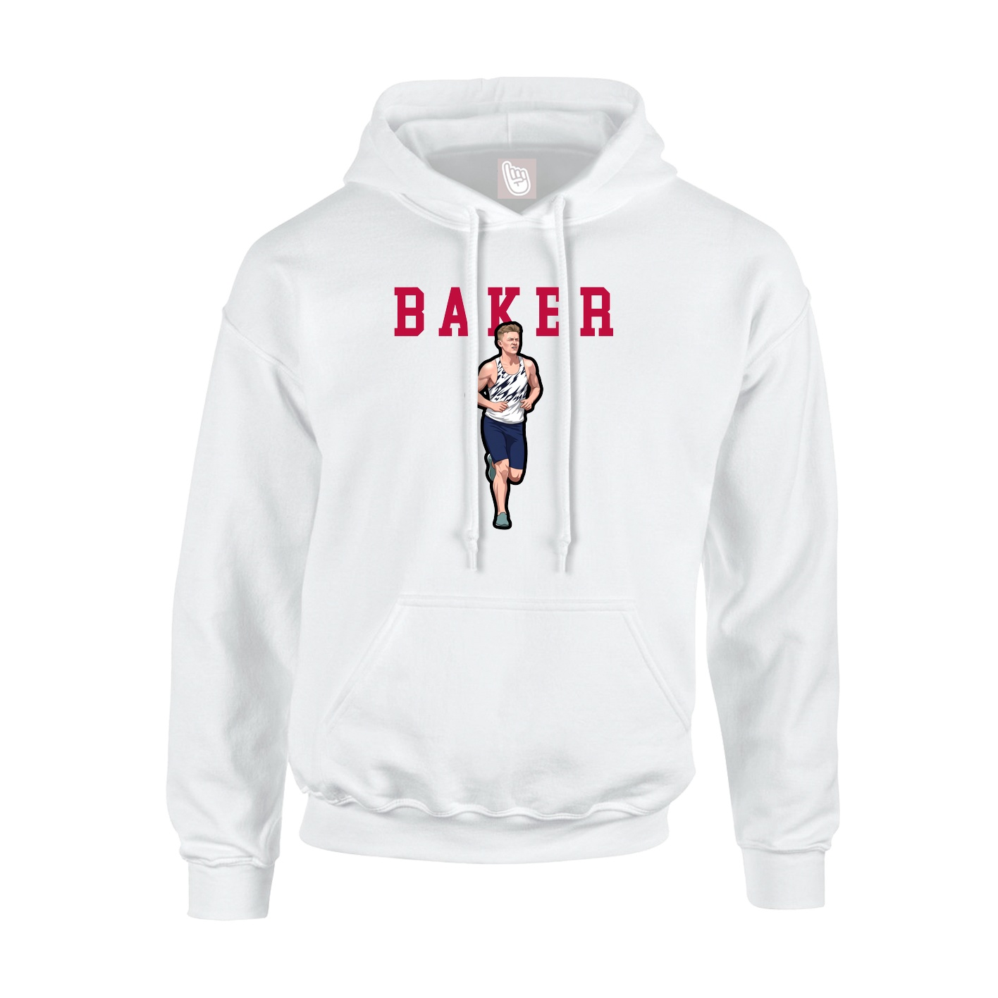 Hoodie — Shirsey in White