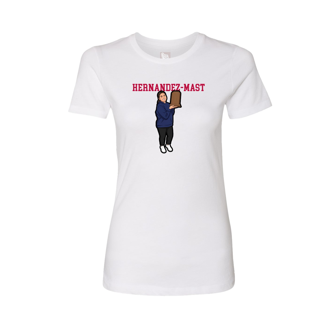 Fitted Women's Tee — Shirsey in White