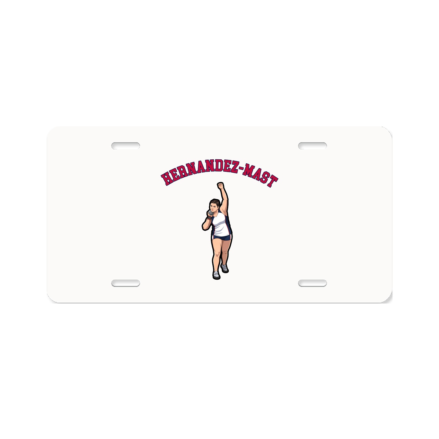 License Plate — Shirsey Arch in Classic