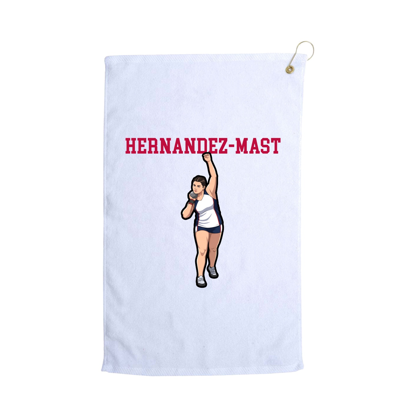 Golf Towel — Shirsey in White